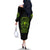 Gun Skull Off The Shoulder Long Sleeve Dress When You Come For My Gun Expect An Appropriate Response - Wonder Print Shop