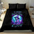 Witch Skull Bedding Set My Mother Didn't Raise A Princess She Trained A Witch - Wonder Print Shop