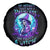 Witch Skull Spare Tire Cover My Mother Didn't Raise A Princess She Trained A Witch - Wonder Print Shop