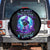 Witch Skull Spare Tire Cover My Mother Didn't Raise A Princess She Trained A Witch - Wonder Print Shop