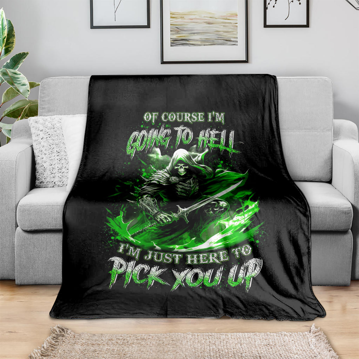 warrior-skull-blanket-of-course-im-going-to-hell-just-pick-you-up