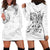 Art Skull Hoodie Dress Rock Paper Scissors Throat Punch I Win - Wonder Print Shop