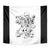 Art Skull Tapestry Rock Paper Scissors Throat Punch I Win - Wonder Print Shop
