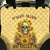 Sunflower Skull Back Car Seat Cover I'm Blunt Because God Rolled Me That Way - Wonder Print Shop