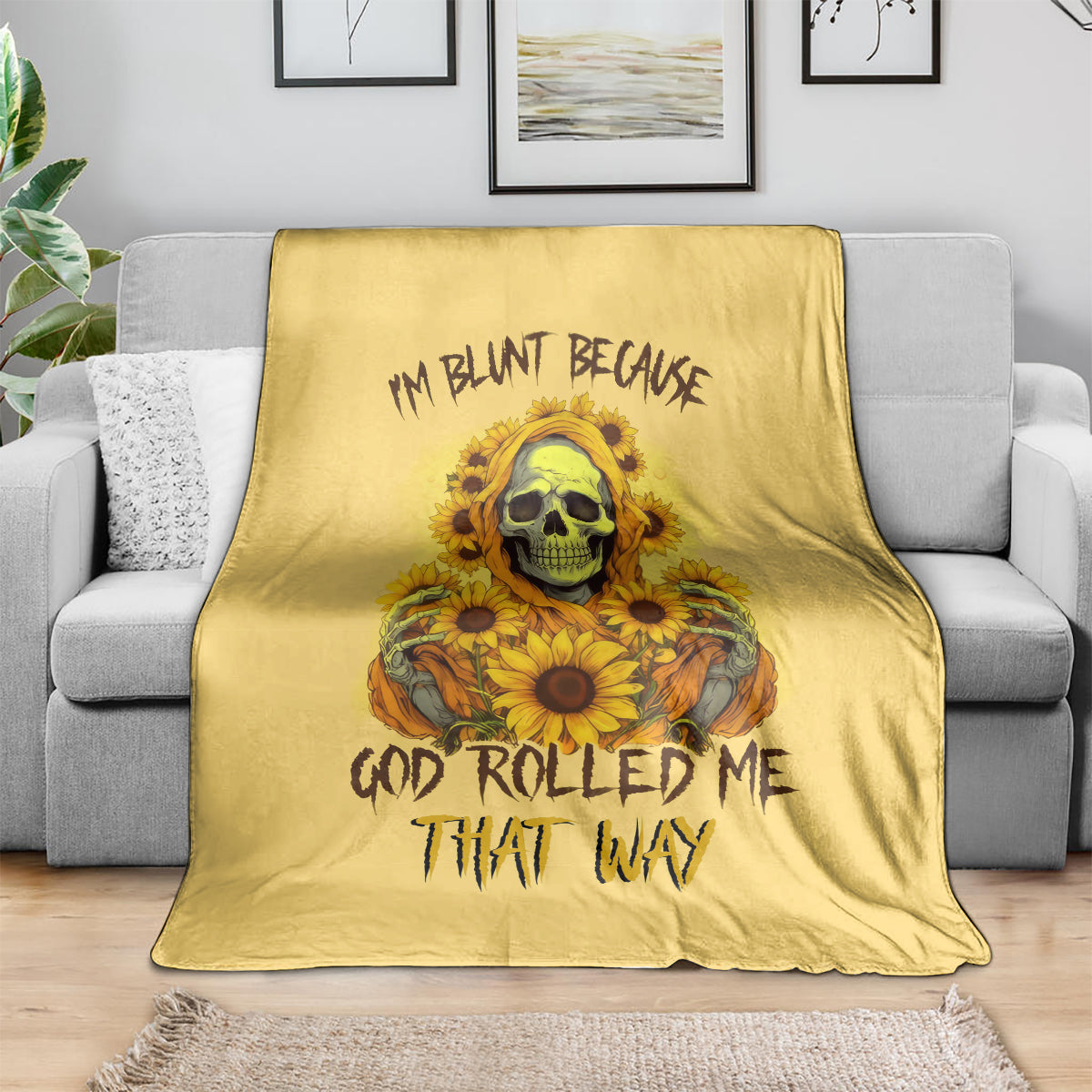 sunflower-skull-blanket-im-blunt-because-god-rolled-me-that-way