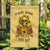 Sunflower Skull Garden Flag I'm Blunt Because God Rolled Me That Way - Wonder Print Shop