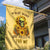 Sunflower Skull Garden Flag I'm Blunt Because God Rolled Me That Way - Wonder Print Shop