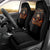 Flame Skull Car Seat Cover When I Was Born The Devil Said Oh Shit Compettion - Wonder Print Shop