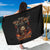 Flame Skull Sarong When I Was Born The Devil Said Oh Shit Compettion - Wonder Print Shop