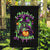 Pumpkin Witch Skull Garden Flag Witches Be Trippin - Wonder Print Shop