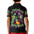 Pumpkin Witch Skull Kid Polo Shirt Witches Be Trippin - Wonder Print Shop