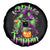 Pumpkin Witch Skull Spare Tire Cover Witches Be Trippin - Wonder Print Shop