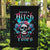 Butterfly Skull Garden Flag Yes I'm Bitch But Not Your - Wonder Print Shop