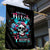 Butterfly Skull Garden Flag Yes I'm Bitch But Not Your - Wonder Print Shop