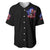 American Skull Baseball Jersey American Live It Love It Or Get The Hell Out - Wonder Print Shop