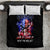 American Skull Bedding Set American Live It Love It Or Get The Hell Out - Wonder Print Shop