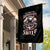 Satan Skull Garden Flag Become The Monster And Show Your True Smile - Wonder Print Shop