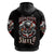 Satan Skull Hoodie Become The Monster And Show Your True Smile - Wonder Print Shop