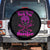 Flower Skull Spare Tire Cover Can You See The Fuck You In My Smile - Wonder Print Shop