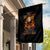 Fire Skull Garden Flag Did I Piss You Off That's Great At Least I'm Doing Something Right - Wonder Print Shop