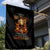 Fire Skull Garden Flag Did I Piss You Off That's Great At Least I'm Doing Something Right - Wonder Print Shop