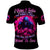 Rose Skull Polo Shirt I Have 3 Sides And You Never Want To See - Wonder Print Shop