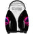 Rose Skull Sherpa Hoodie I Have 3 Sides And You Never Want To See - Wonder Print Shop