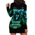 Flame Skull Hoodie Dress I Don't Stop When I Tired I Stop When I Fucking Done - Wonder Print Shop