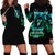 Flame Skull Hoodie Dress I Don't Stop When I Tired I Stop When I Fucking Done - Wonder Print Shop