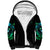 Flame Skull Sherpa Hoodie I Don't Stop When I Tired I Stop When I Fucking Done - Wonder Print Shop