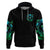 Flame Skull Zip Hoodie I Don't Stop When I Tired I Stop When I Fucking Done