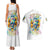 Skull Girl Couples Matching Tank Maxi Dress and Hawaiian Shirt Assuming I Was Like Most Girls Was Your First Mistake - Wonder Print Shop