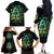 Flame Skull Family Matching Off Shoulder Long Sleeve Dress and Hawaiian Shirt The Good Girl In Me Got Tired Of The Bullshit - Wonder Print Shop