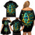 Flame Skull Family Matching Off Shoulder Short Dress and Hawaiian Shirt The Good Girl In Me Got Tired Of The Bullshit - Wonder Print Shop