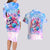 Rose Skull Couples Matching Long Sleeve Bodycon Dress and Hawaiian Shirt The Good Girl In Me Got Tired Of The Bullshit - Wonder Print Shop