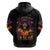 Flame Skull Hoodie I Talk I Smite But Be Careful When I Silent - Wonder Print Shop