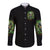 Old Skull Long Sleeve Button Shirt I Stopped Fighting My Inner Demons We On The Same Side Now - Wonder Print Shop