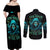 Lady Skull Couples Matching Off Shoulder Maxi Dress and Long Sleeve Button Shirt Iam A Good Person But Don't Give Me Are To Show My Evil Side - Wonder Print Shop