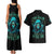 Lady Skull Couples Matching Tank Maxi Dress and Hawaiian Shirt Iam A Good Person But Don't Give Me Are To Show My Evil Side - Wonder Print Shop