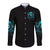 Lady Skull Long Sleeve Button Shirt Iam A Good Person But Don't Give Me Are To Show My Evil Side - Wonder Print Shop