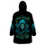 Lady Skull Wearable Blanket Hoodie Iam A Good Person But Don't Give Me Are To Show My Evil Side