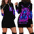 Flame Skull Hoodie Dress The Good Girl In Me Got Tired Of The Bullshit - Wonder Print Shop