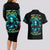 Lady Skull Couples Matching Long Sleeve Bodycon Dress and Hawaiian Shirt Assuming I Was Like Most Girls Was Your First Mistake - Wonder Print Shop