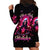 Rose Skull Hoodie Dress I Hold A Beast An Angel And A Crazy Lady In Me - Wonder Print Shop