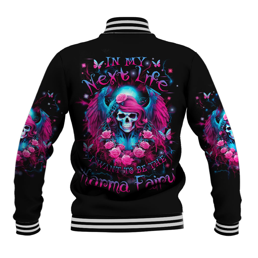 Witch Skull Baseball Jacket Buckle Up Buttercup You Just Flipped My Bitch Switch - Wonder Print Shop