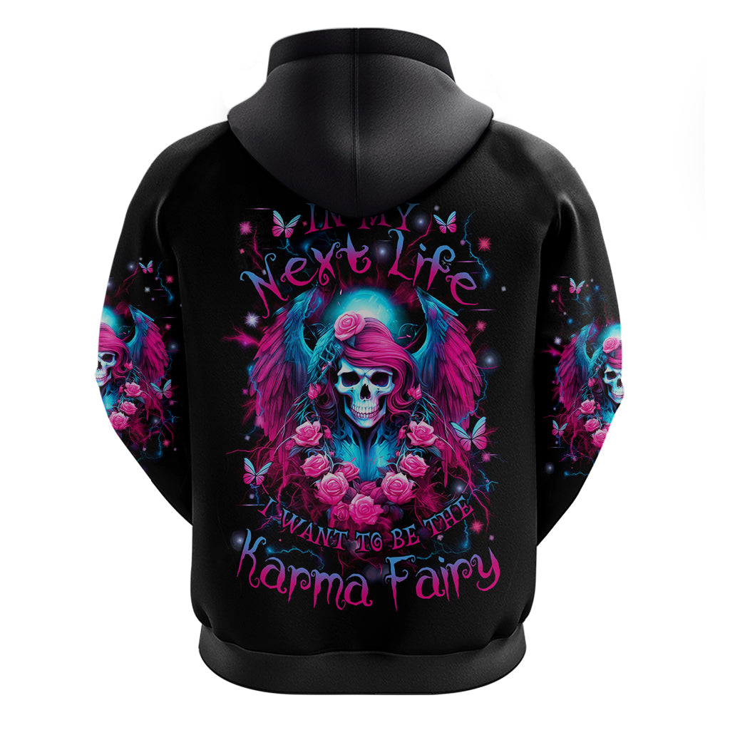 Witch Skull Hoodie Buckle Up Buttercup You Just Flipped My Bitch Switch - Wonder Print Shop