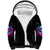 Witch Skull Sherpa Hoodie Buckle Up Buttercup You Just Flipped My Bitch Switch - Wonder Print Shop