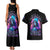 Lady Skull Couples Matching Tank Maxi Dress and Hawaiian Shirt The Good Girl In Me Got Tired Of The Bullshit - Wonder Print Shop