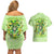 Thunder Skull Couples Matching Off Shoulder Short Dress and Hawaiian Shirt I'm Not Anti Social I'm Just Not User Friendly - Wonder Print Shop