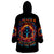 Flame Skull Wearable Blanket Hoodie Heaven Don't Want Me And Hell's Afraid I'll Take Over